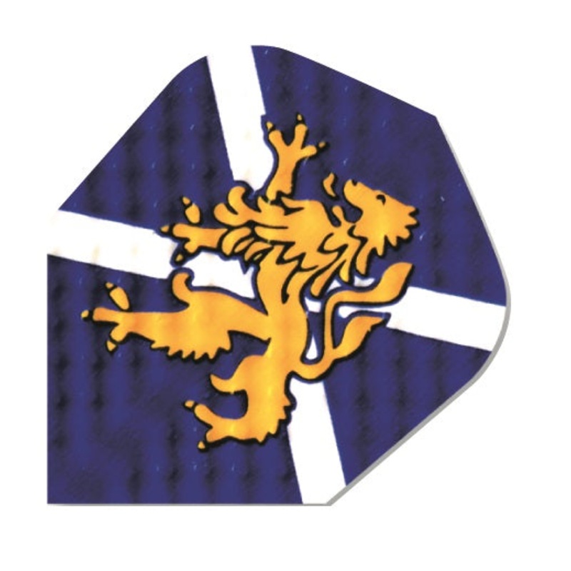 Harrows Dimplex Scotland / Scottish Lion Dart Flights (4196)