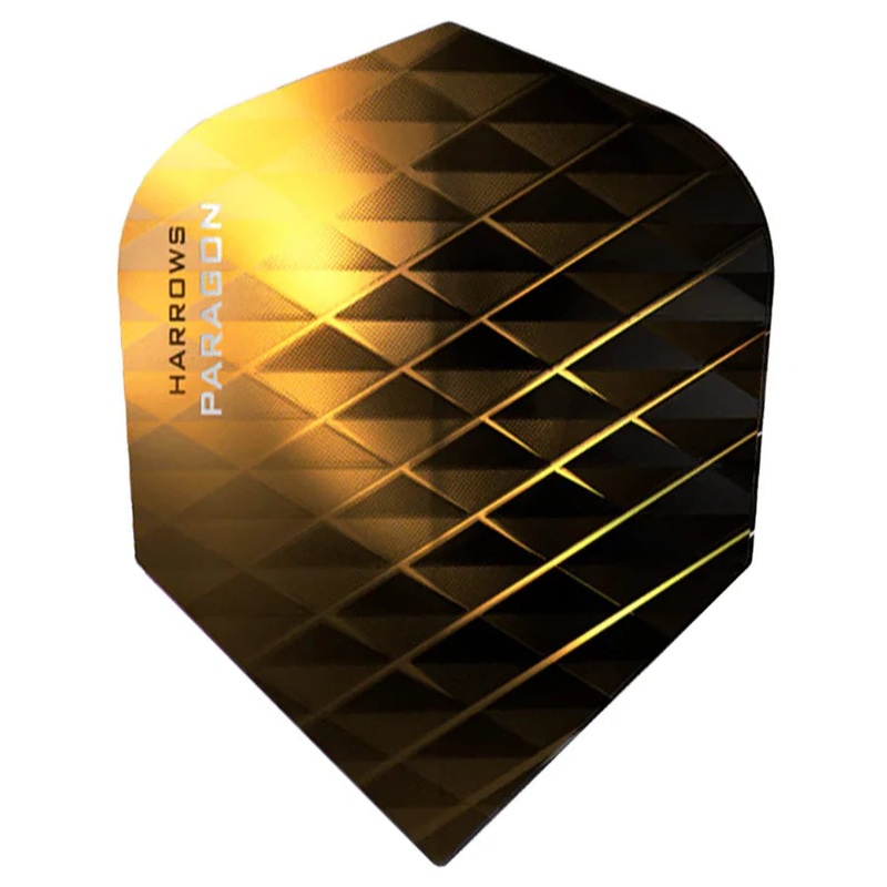 Harrows Prime Paragon Gold Standard Dart Flights Standard 100 Micron Extra Strong