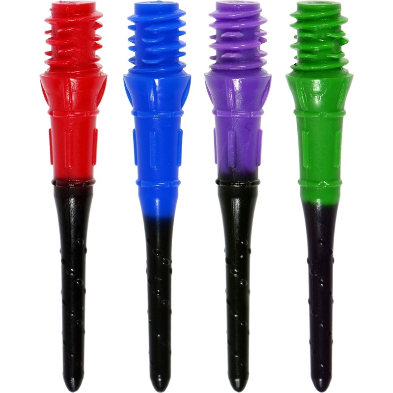 L-Style N9 – Lip Points Two Tone – Spare Black Tips – 2ba – Pack 30 Blue