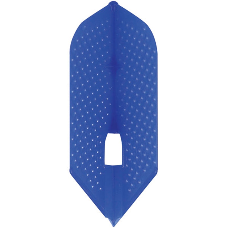 L-Style Pro Dimpled Flights – L6 / Slim Blue