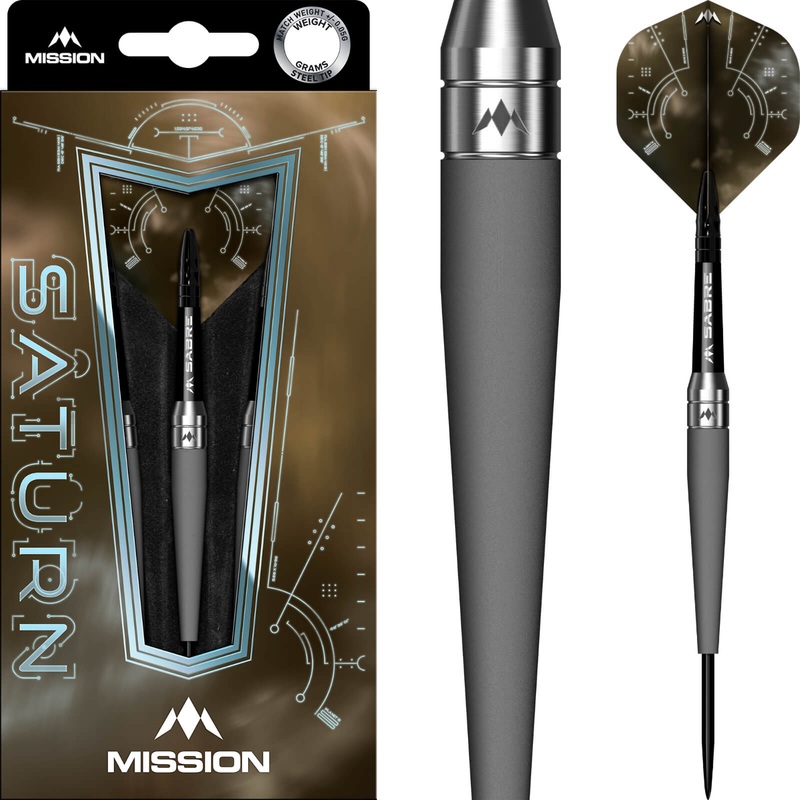 Mission – Saturn Titan Darts – Steel Tip – 90% Tungsten – 22g 24g 22 grams