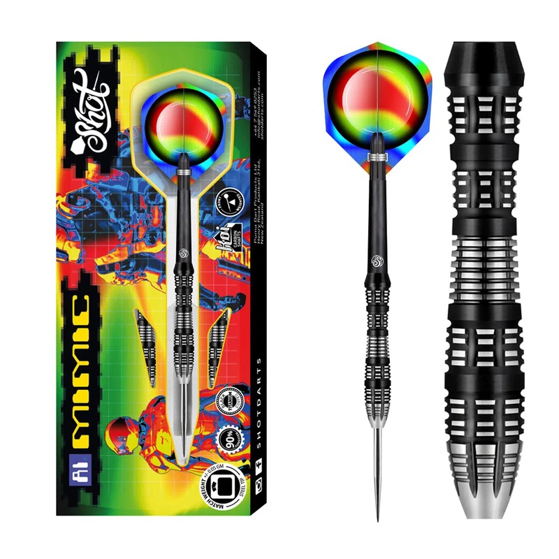 Shot AI Mimic 90% Tungsten Steel Tip Darts 23 GRAM