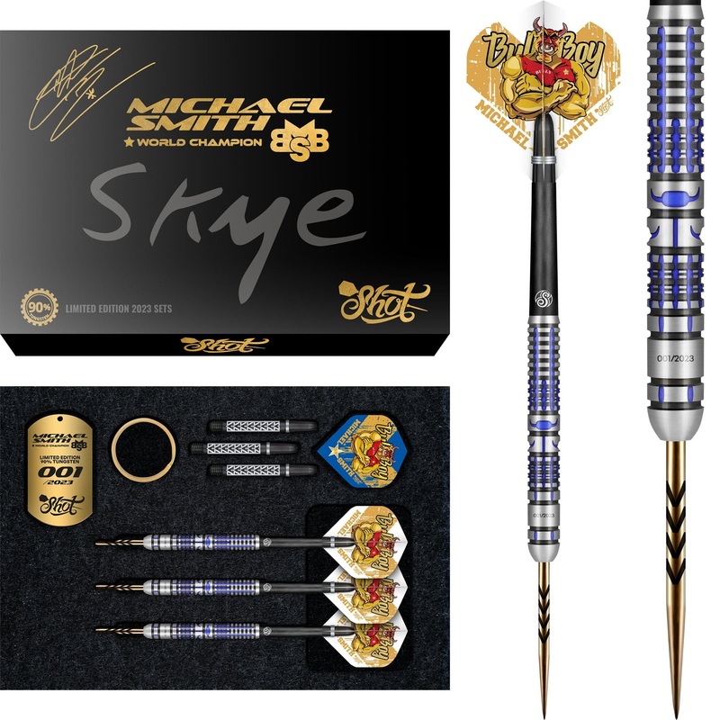 *Shot Michael Smith Darts – Limited Edition – Steel Tip – Skye 24g