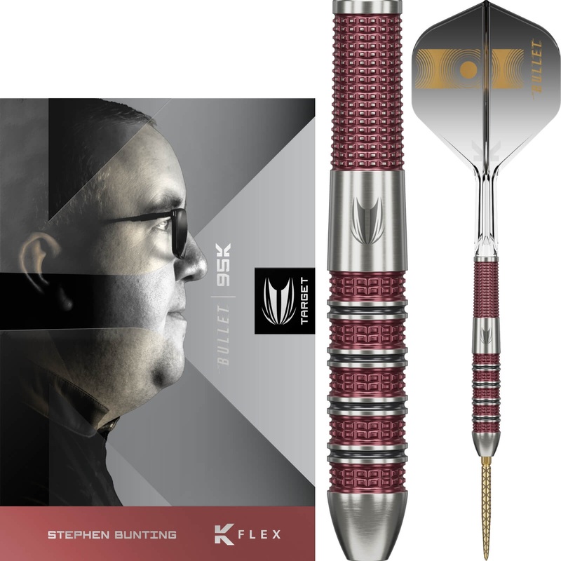 Target – Stephen Bunting 95K Darts – Swiss Point – Steel Tip – 95% Tungsten – 18g 22g 23g 18 grams
