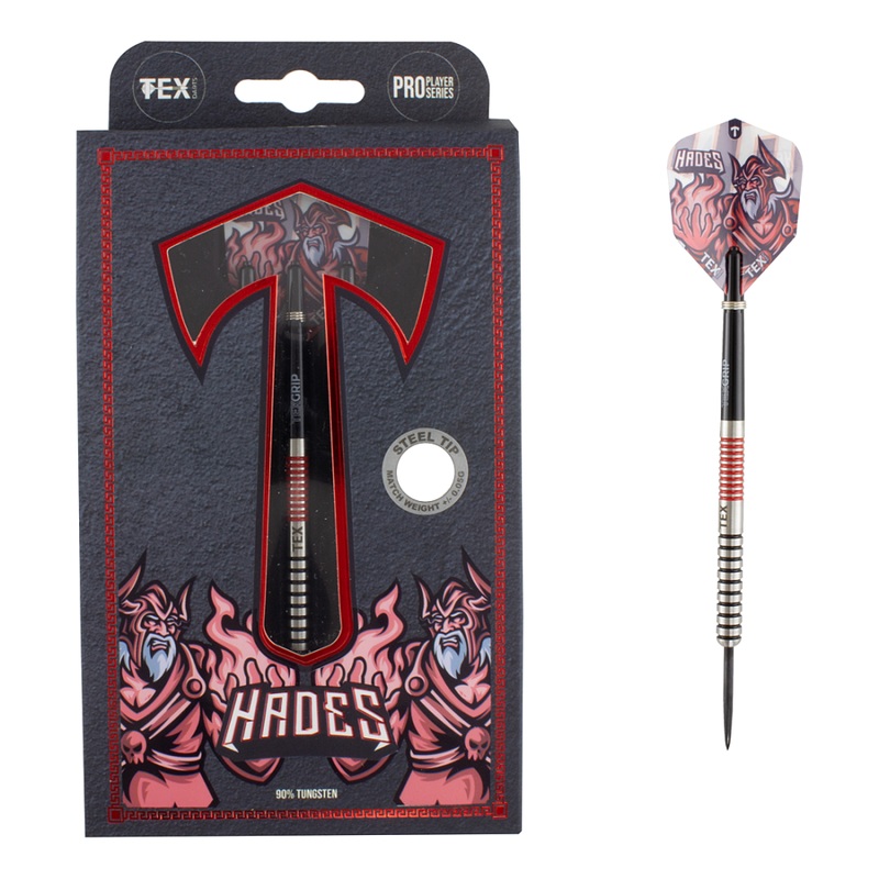 Tex Hades 90% Tungsten Steel Tip Darts 21 grams