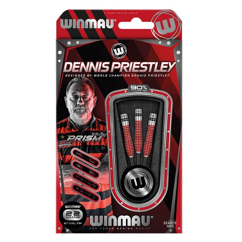 Winmau Dennis Priestley Special Edition Darts 22 grams