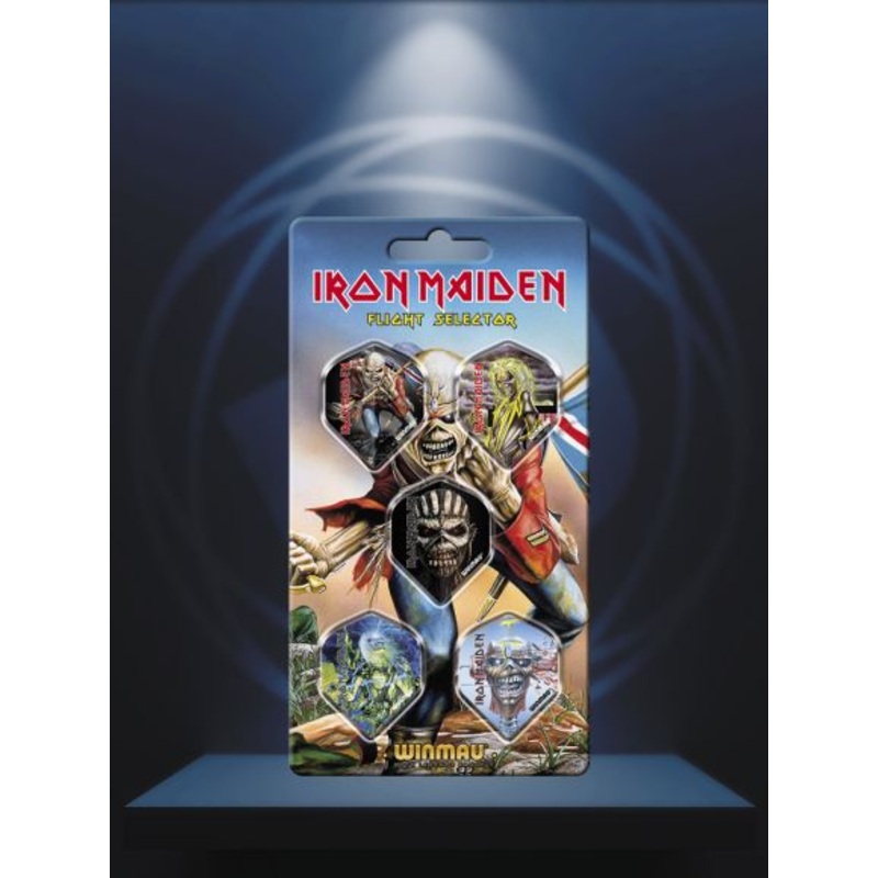 Winmau Iron Maiden Flight Collection Standard Extra Thick 100 Micron Poly metronic Extra Thick