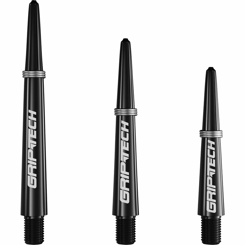 Goat Griptech Dart Shafts – Nylon Stems – Black Short