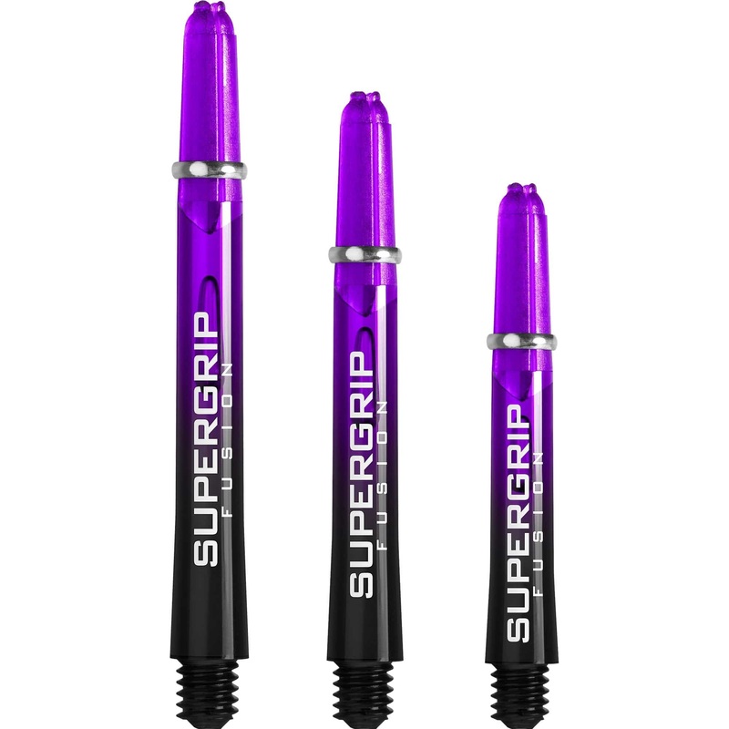 Harrows Supergrip Fusion Shafts – Dart Stems – Purple Medium