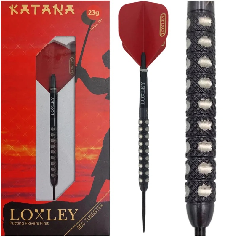 Loxley Katana 90% Tungsten Steel Tip Darts 23 GRAM