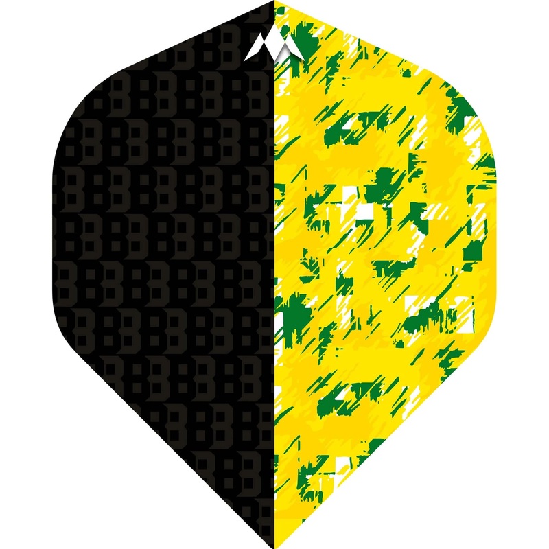 Mission Solo Dart Flights – 100 Micron – Std – No2 –  Thomas Banks