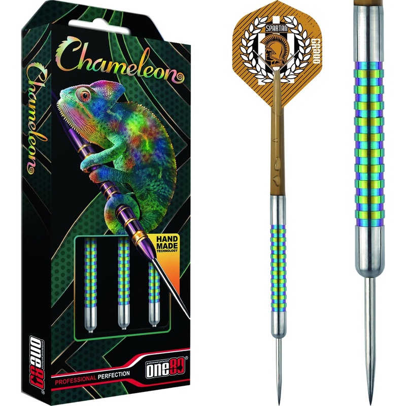 One80 Chameleon Darts – Steel Tip – Jade 22g