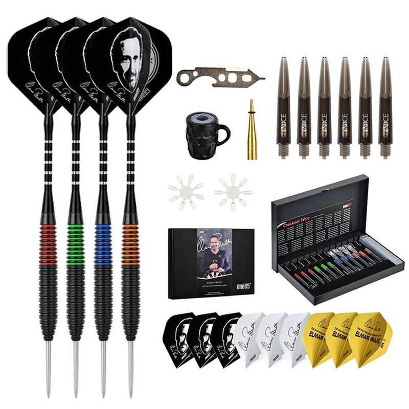 One80 Elmar Paulke Steel Tip Darts Pack – 18gm