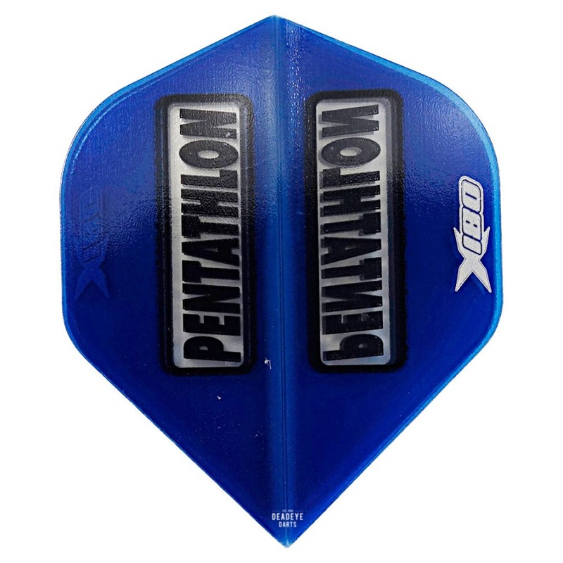 Pentathlon Xtream 180 Dart Flights Blue No2 Standard