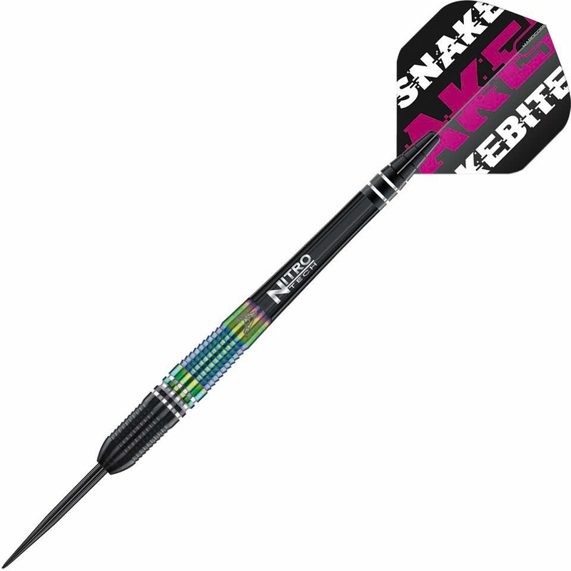 Red Dragon Peter Wright Snakebite World Champion Torpedo SE Steel Tip Darts – 23gm