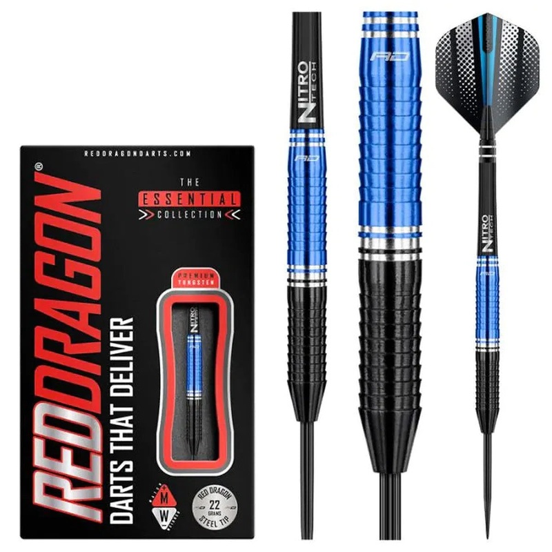 Red Dragon Razer Edge ZX-3 85% Tungsten Steel Tip Darts 22 GRAM