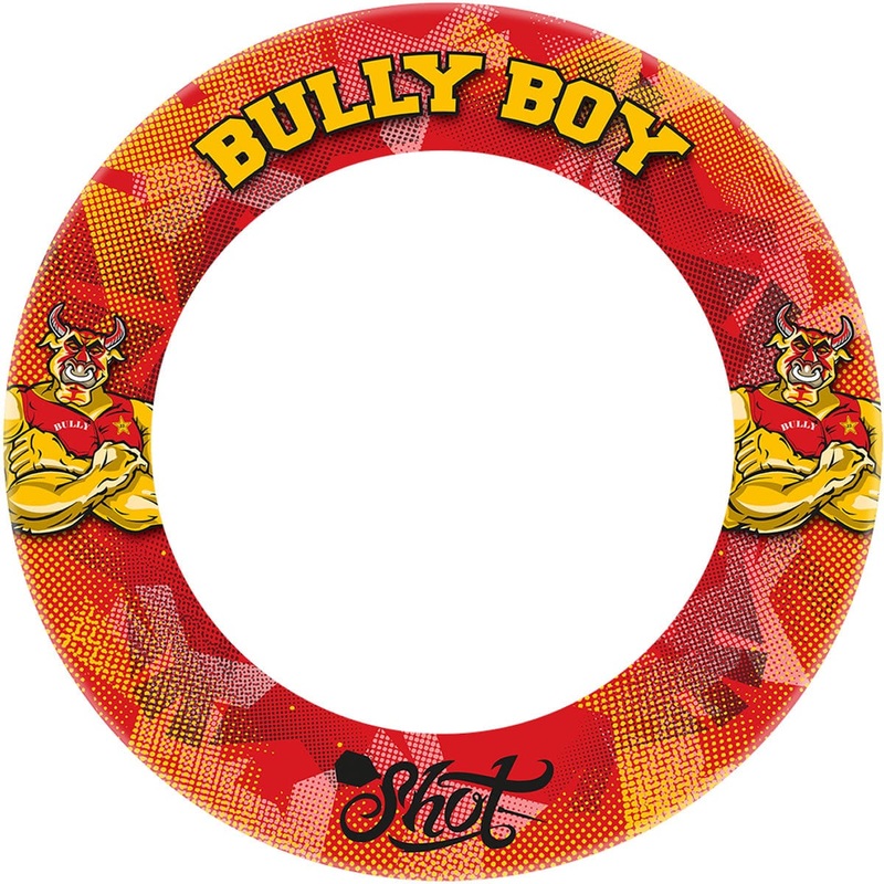Shot Michael Smith Dartboard Surround – Professional – Bully Boy – Red
