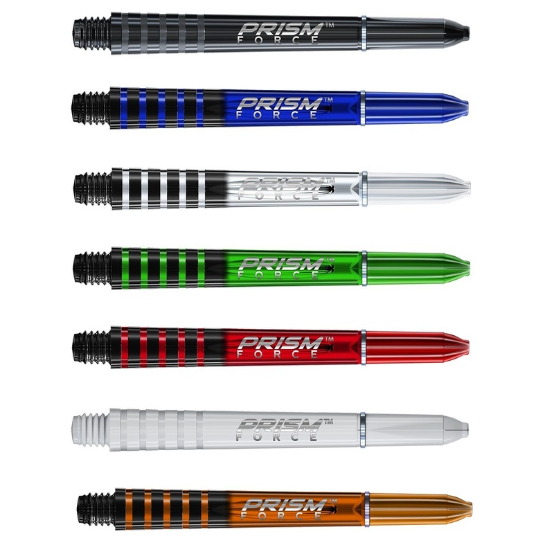 Winmau Prism Force Dart Stems / Shafts Black Short