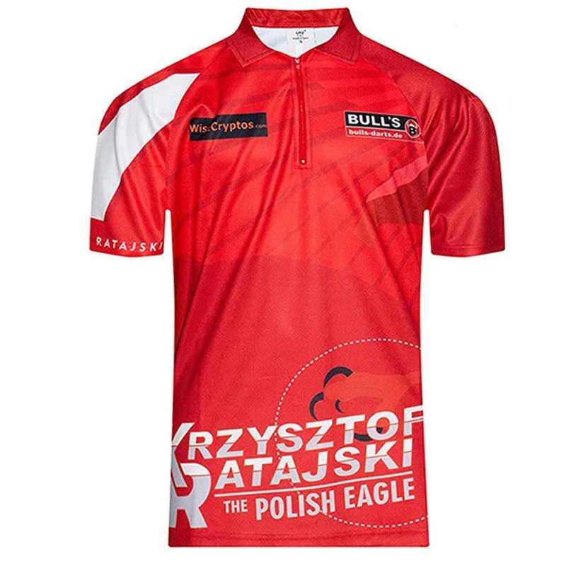 Bull’s DE Krzysztof Ratajski “The Polish Eagle” Replica Darts Shirt Small