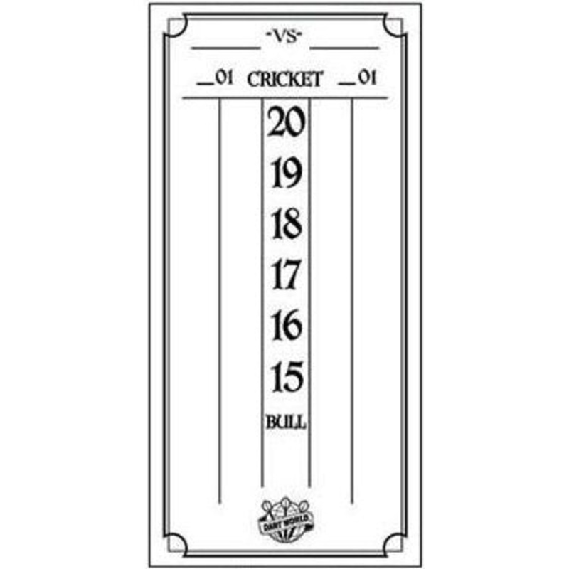 Dart World Cricketeer Cabinet Size Dry Erase – Mini