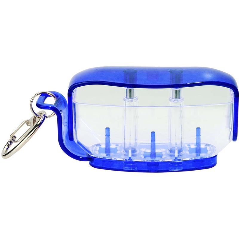 Fit Flight Fit Holder Flight Case – Clear Dark Blue