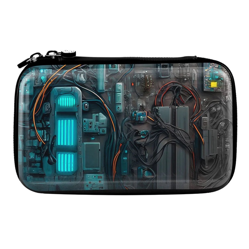 Shot AI Cyberpunk Tactical Darts Case-Two Set Dart Wallet