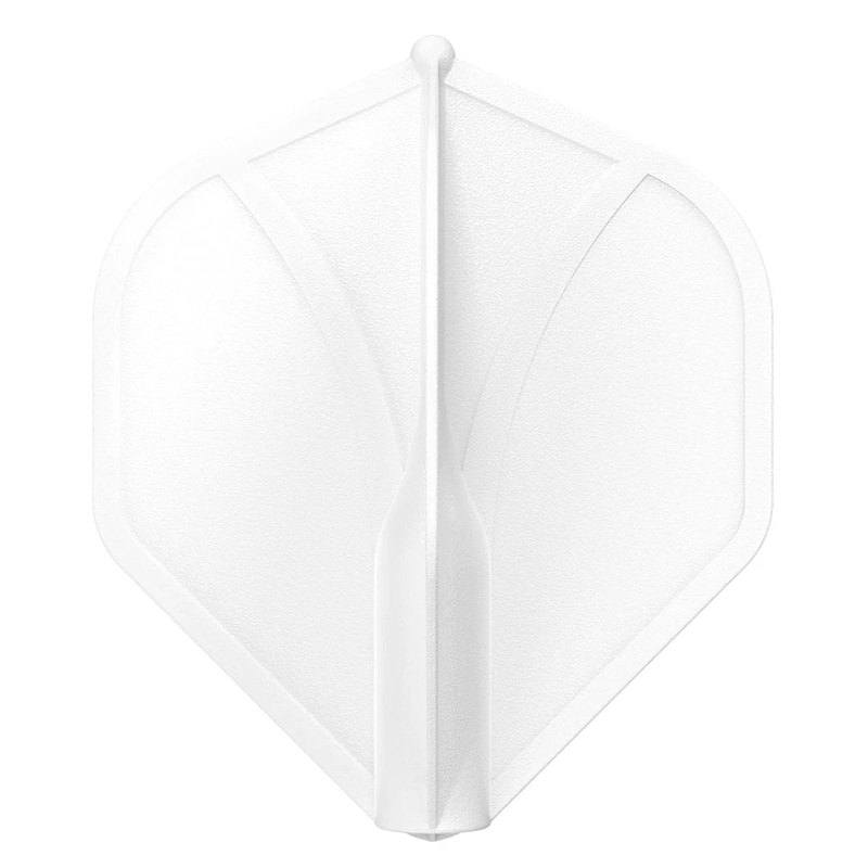 Shot Airfoil Molded Dart Flight Set – White