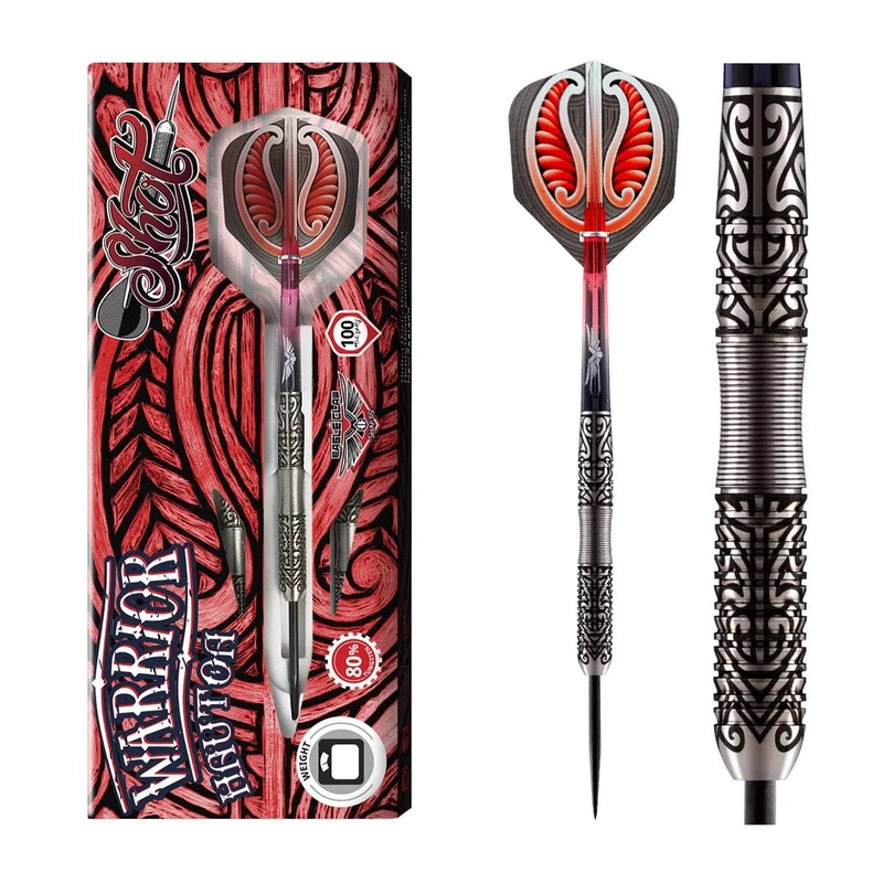 Shot Warrior Hautoa 80% Tungsten Steel Tip Darts 22 GRAM
