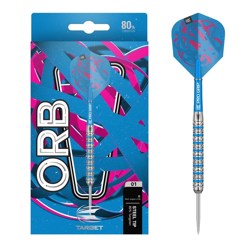 Target Darts ORB 01 80% Tungsten Steel Tip Darts 22 GRAM