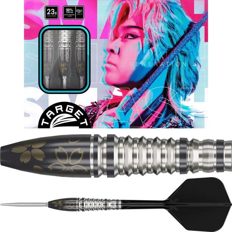 Target Japan – Junya Koikawa Smash Gen 3 Darts – Swiss Point – Steel Tip – 90% Tungsten – 23g