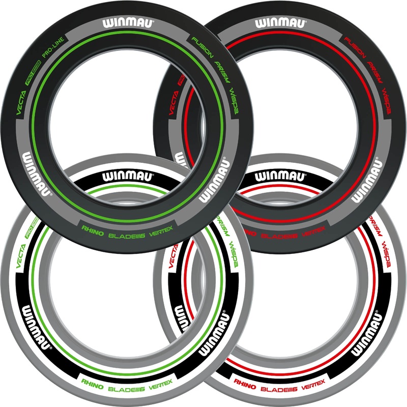 Winmau – Advance Dartboard Surrounds Black & Green
