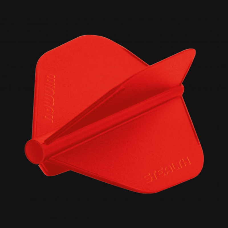 Winmau Stealth Standard 150 Micron Molded Flight – Red Standard 100 Micron Red