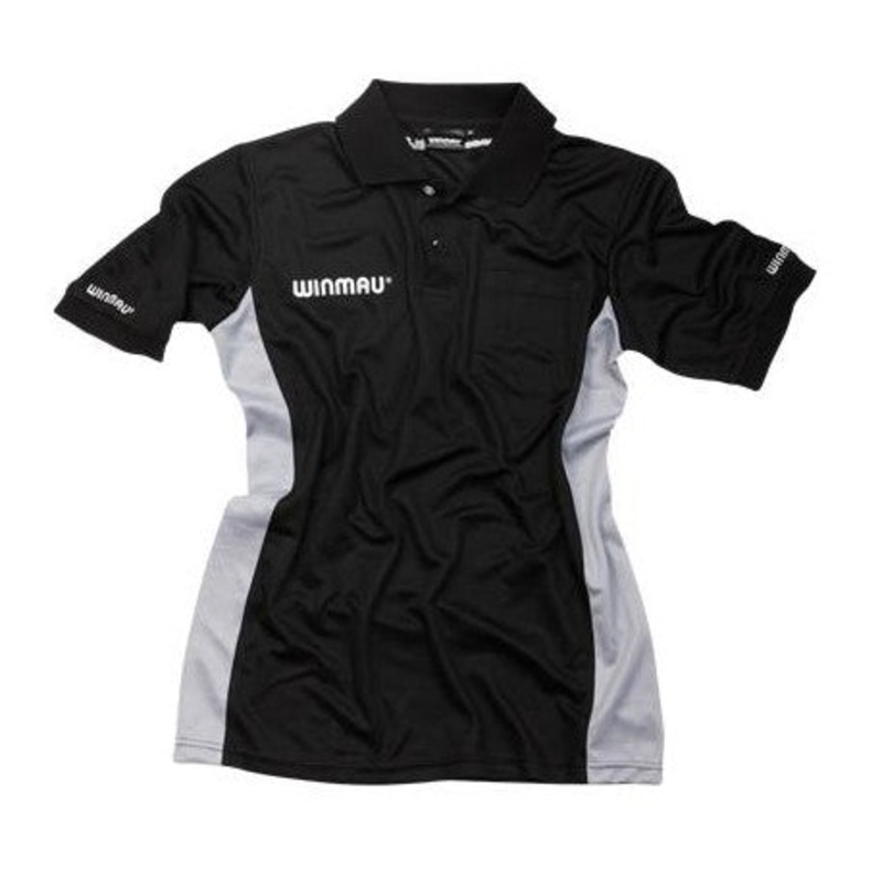Winmau Wincool Dart Shirt – Black – Large
