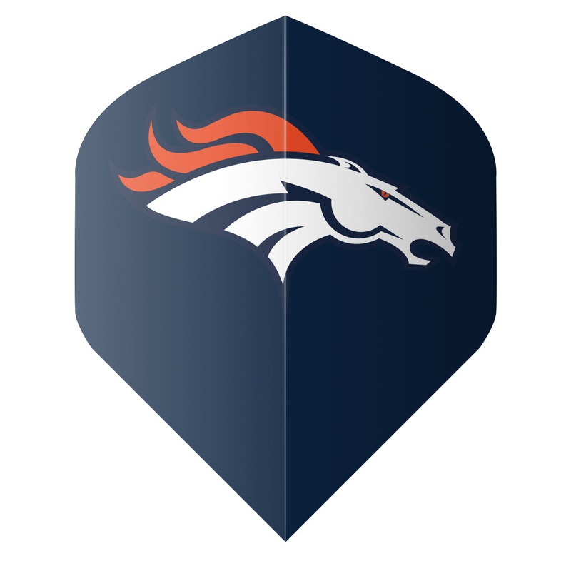 Shot NFL Denver Broncos Flight Set Blue Standard 100 Micron Polymer