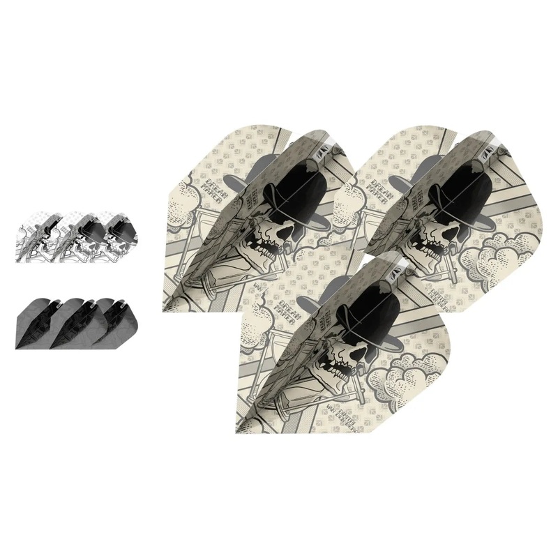 Target Darts Dimitri Van Den Bergh Ink TEN-X Flights x3 Sets