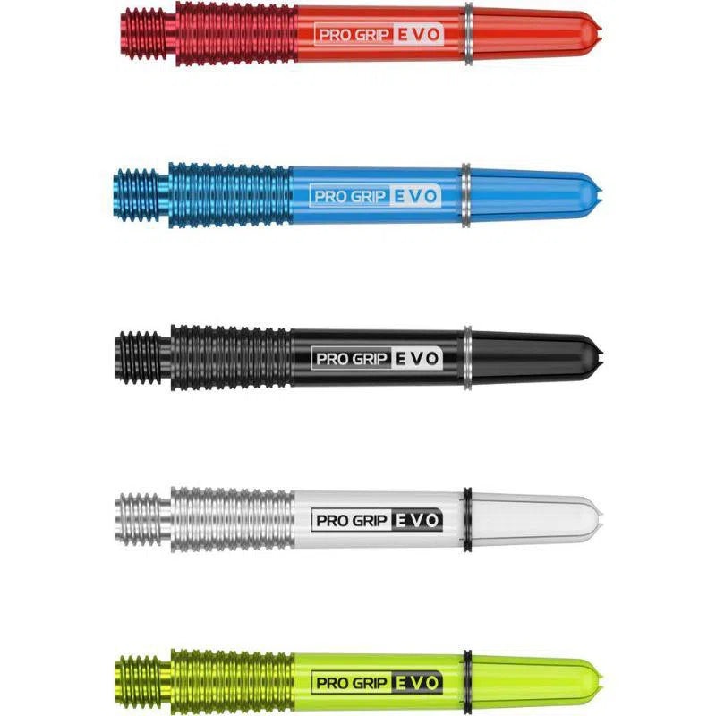 Target Darts Pro Grip Evo Shafts Black Short