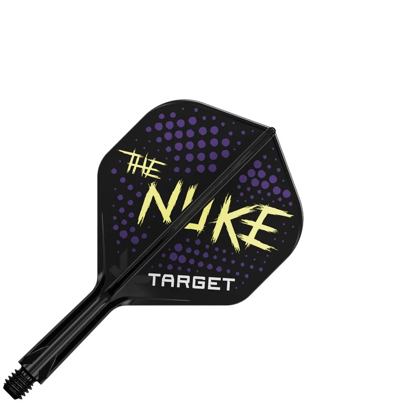 Target Luke Littler K-Flex Flight System No. 2 Short Black Short (19mm in length excluding thread) Plastic