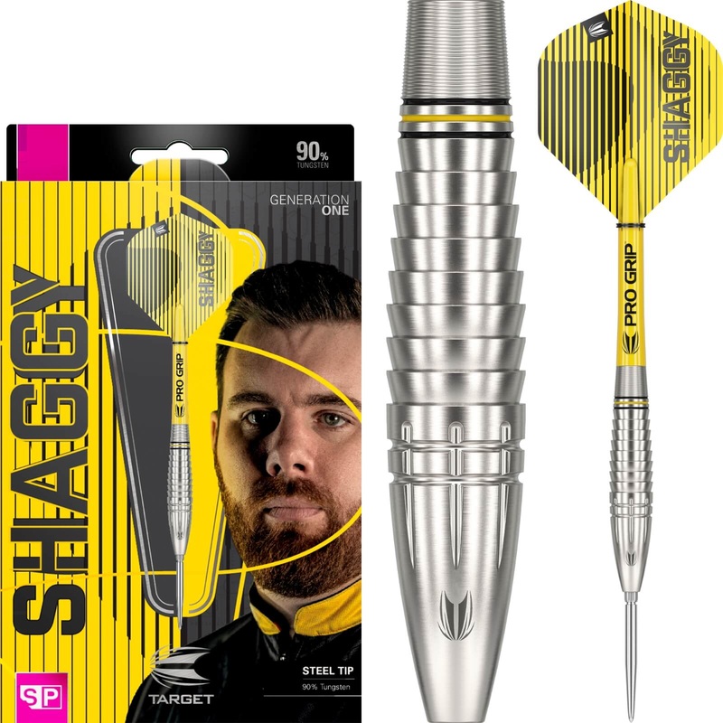 Target – Scott Williams Darts – Swiss Point – Steel Tip – 90% Tungsten – 23g 25g 23 grams