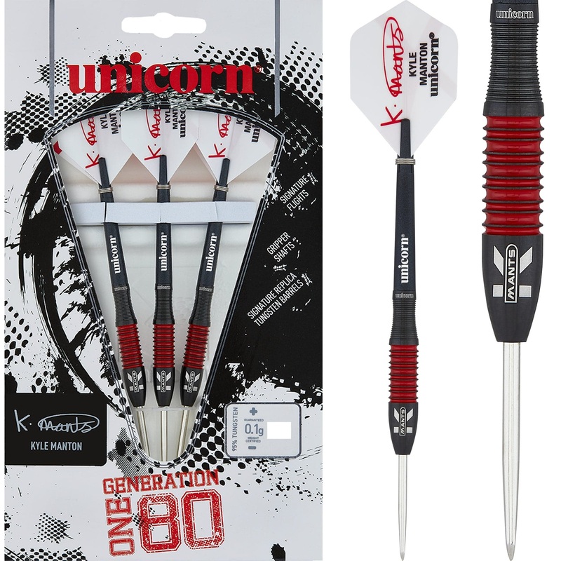 Unicorn Kyle Manton Darts – Steel Tip – Generation 180 – Phase 2 26g