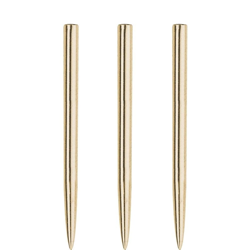 Unicorn Spare Dart Points – Steel Tip – Plain – Gold 35mm