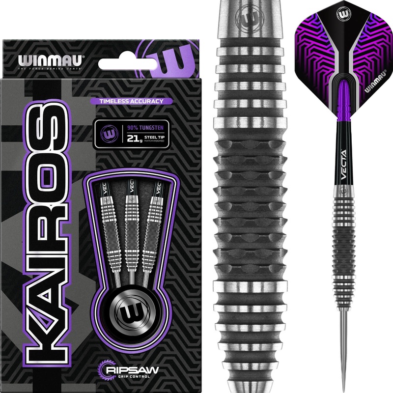 Winmau – Kairos 1 Darts – Steel Tip – 90% Tungsten – 21g 23g 21 grams