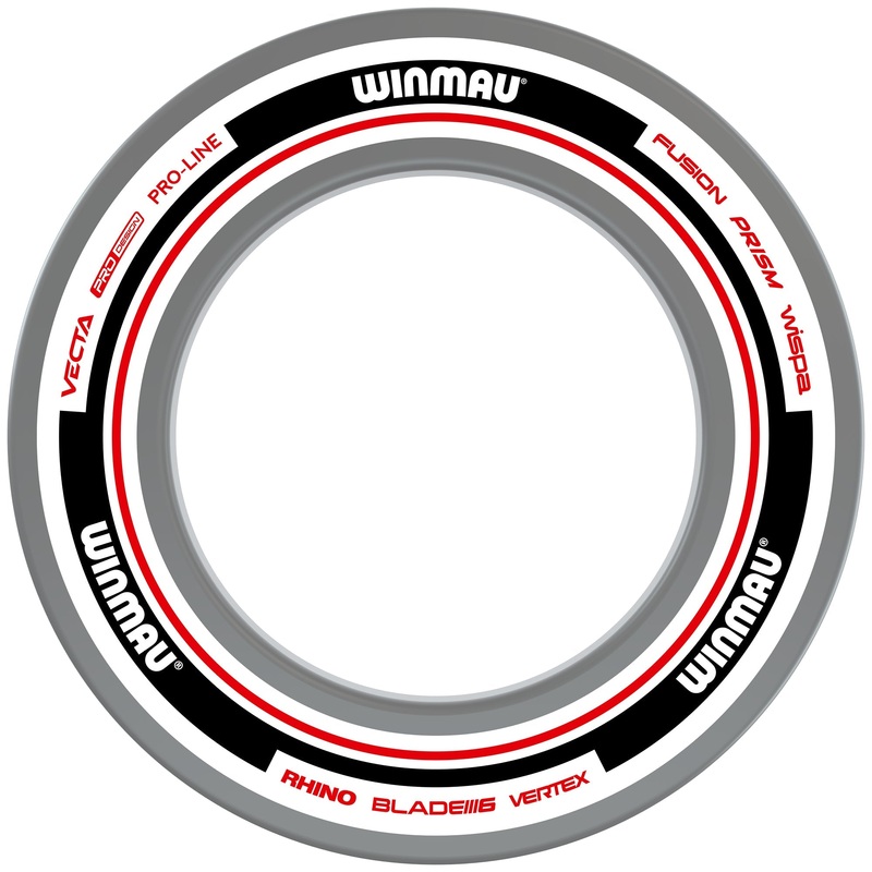 Advance White and Red Dartboard Surround