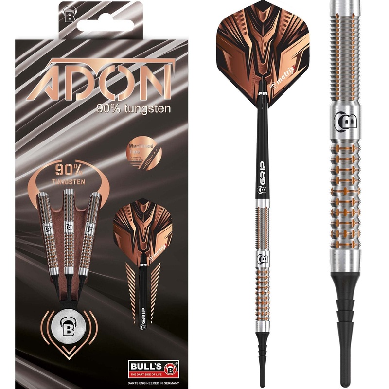 BULL’S Adon Darts – Soft Tip – Bronze 18g