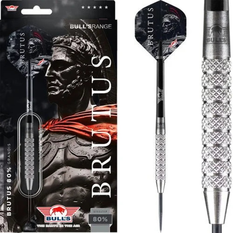 Bull’s NL Brutus Grandis 80% Tungsten 30 gram Steel Tip Dart Set
