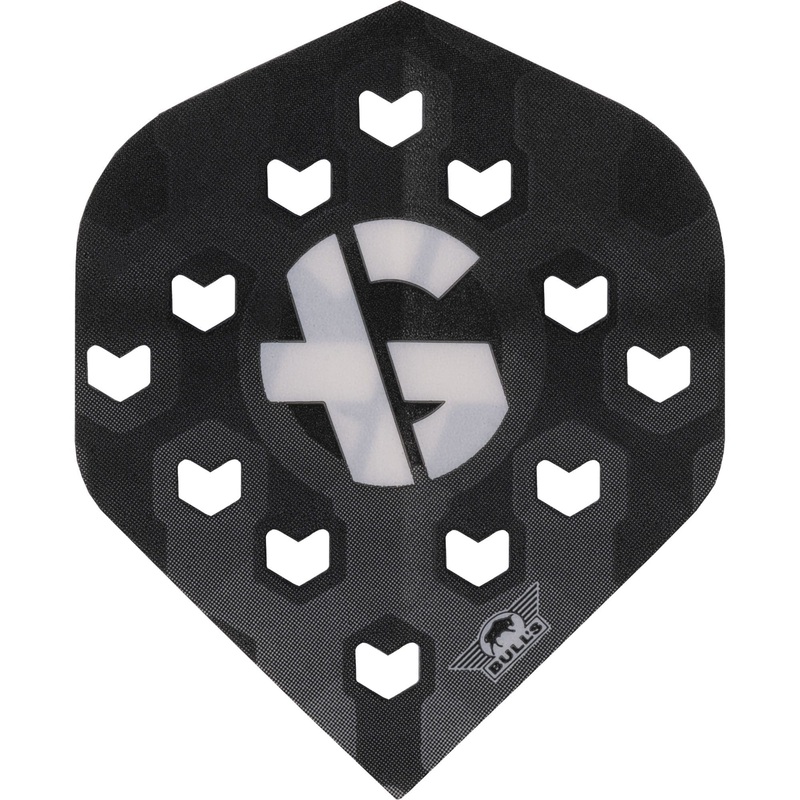 *Bulls Adam Gawlas Dart Flights – 100 – No2 – Std – Shark