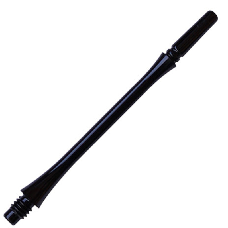 Fit Flight Gear Slim Spinning Dart Shafts – X-Long #8 (42.5mm) Black