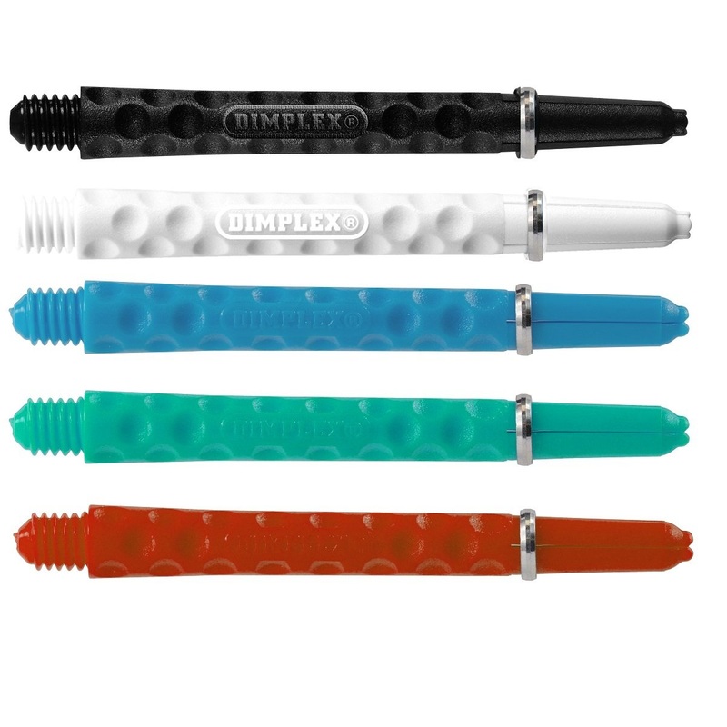 Harrows Dimplex Dart Stems / Shafts Black Short