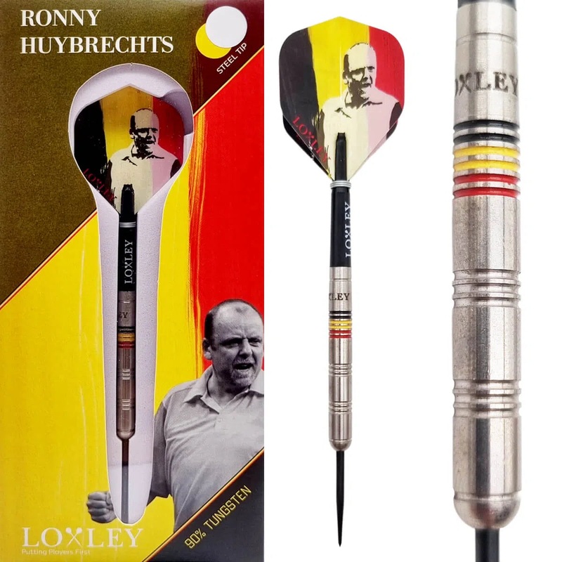Loxley Ronny Huybrechts 90% Tungsten Steel Tip Darts 22 GRAM