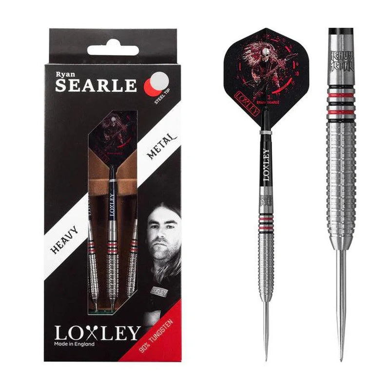 Loxley Ryan Searle Signature 90% Tungsten Steel Tip Darts 22 GRAM