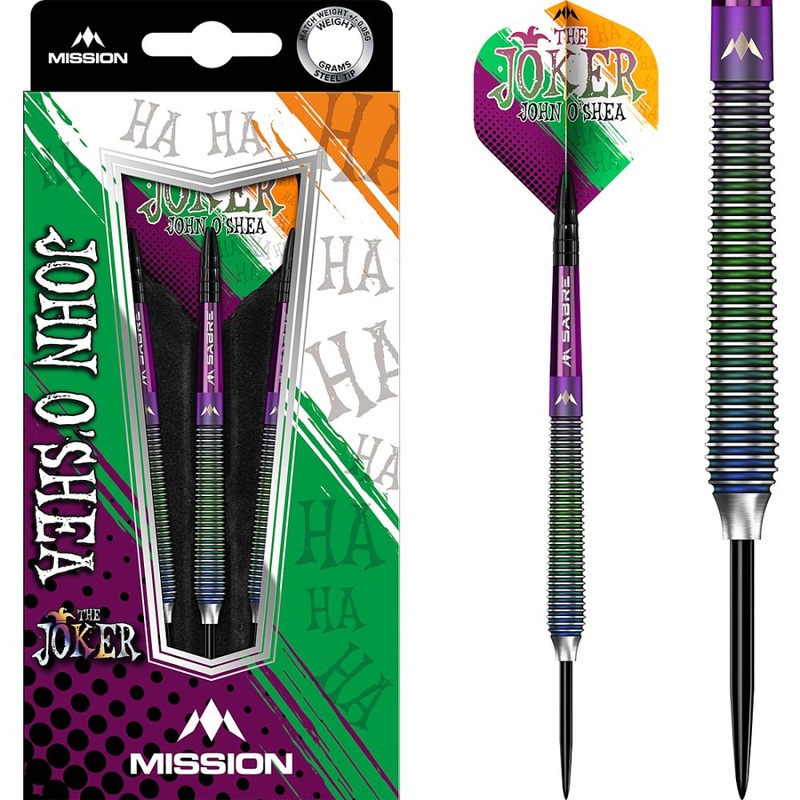 Mission John O’Shea Steel Tip Darts 26 grams